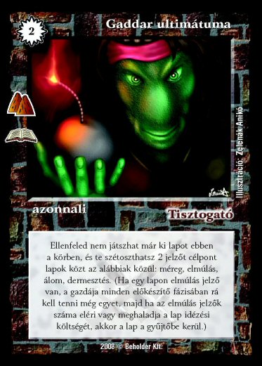 Gaddar ultimátuma