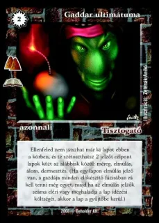 Gaddar ultimátuma