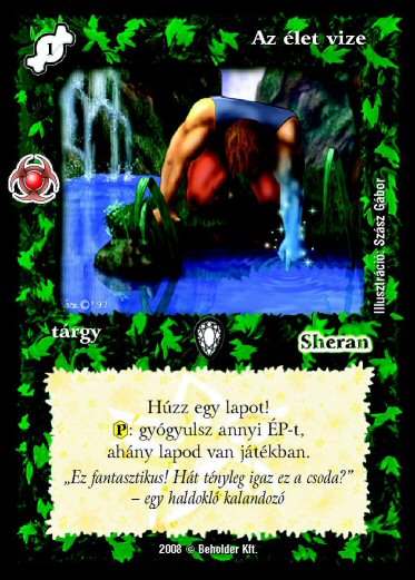 Az élet vize (új)