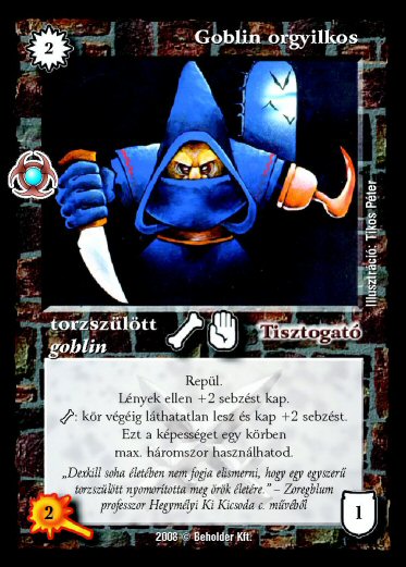Goblin orgyilkos (új)