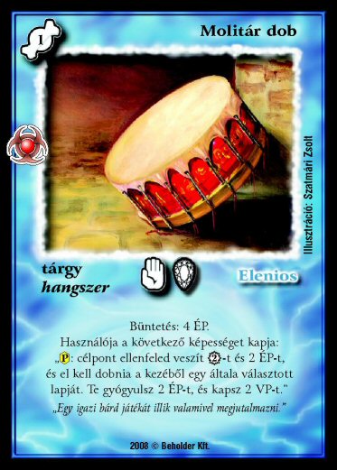 Molitár dob (új)