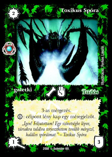 Toxikus Spóra (új)