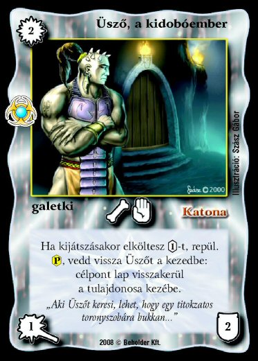 Üsző, a kidobóember (új)