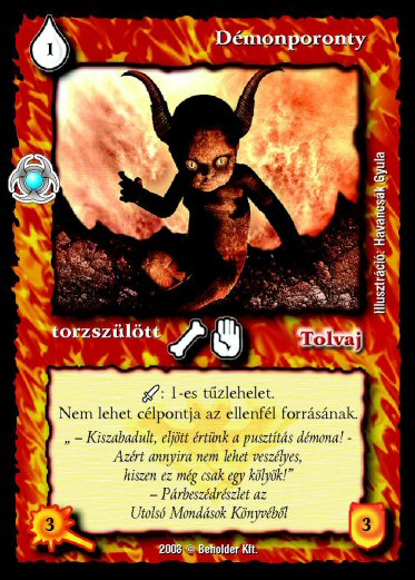 Démonporonty (új) – Újjászületés