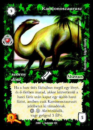 Kamionoszaurusz (új)
