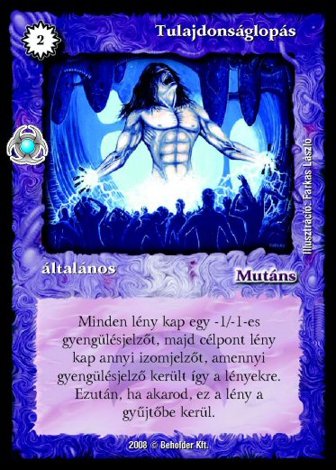 Tulajdonságlopás (új) – Újjászületés