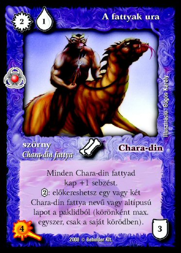 A fattyak ura (új)
