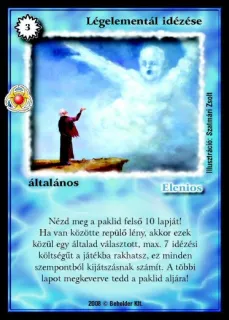 Légelementál idézése (új)