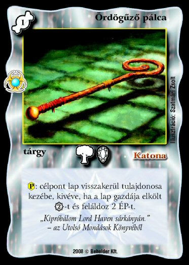 Ördögűző pálca (új)