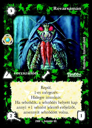 Rovarsámán (új)