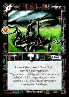 Hajítógép (új)