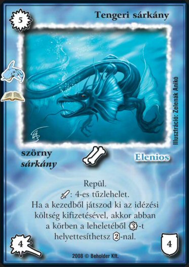 Tengeri sárkány – Tengeri szörnyek