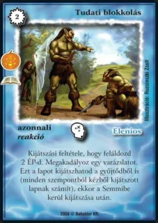 Tudati blokkolás