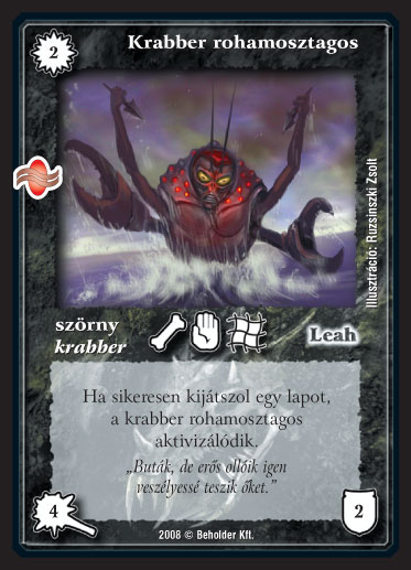 Krabber rohamosztagos
