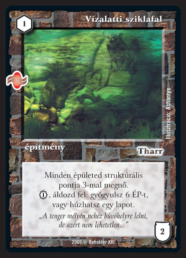 Vízalatti sziklafal – Tengermély