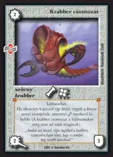 Krabber csontozat
