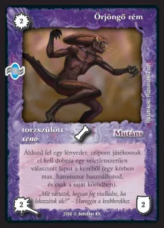 őrjöngő rém