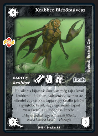 Krabber filézőművész