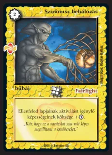Sziránusz behálózás