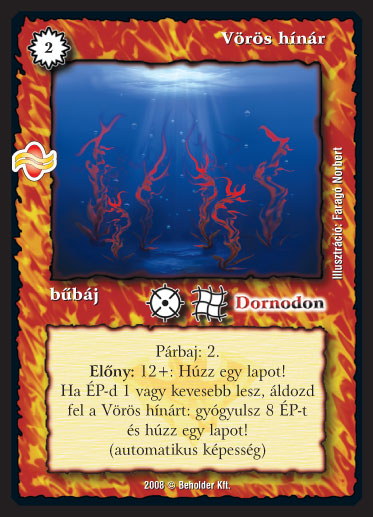 Vörös hínár