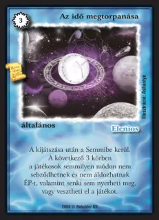 Az idő megtorpanása
