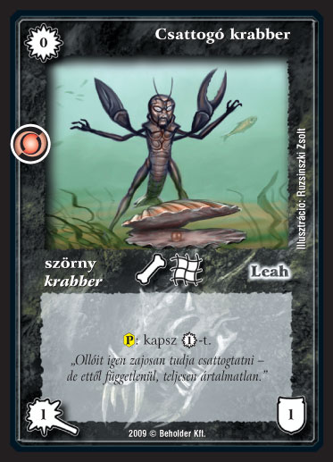 Csattogó krabber