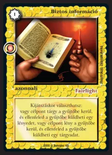 Biztos információ