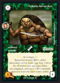 Teknős berzerker