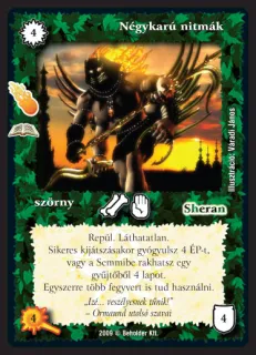 Négykarú nitmák