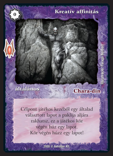 Kreatív affinitás – Alappakli, 9. kiadás (Végzetúr)