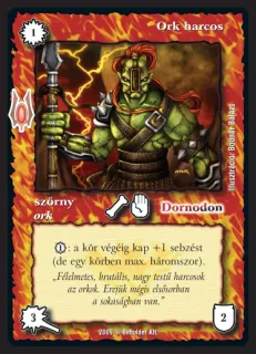 Ork harcos