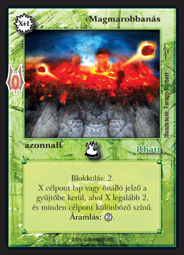 Magmarobbanás – Alappakli, 9. kiadás (Végzetúr)