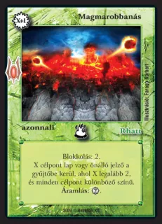 Magmarobbanás