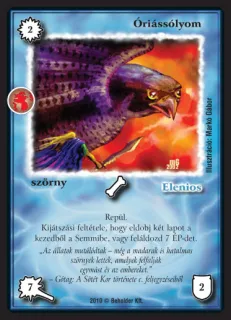 Óriássólyom (új)