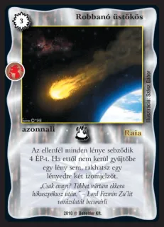 Robbanó üstökös (új)