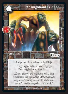Az ongóliantok dühe (új)