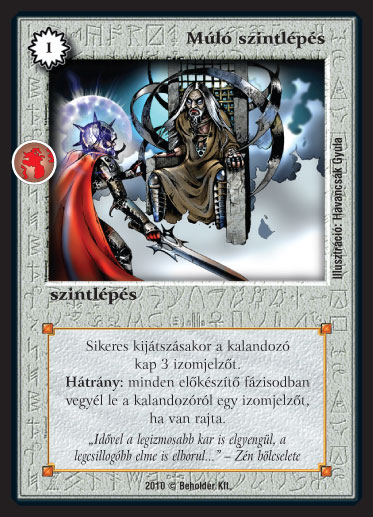 Múló szintlépés (új)