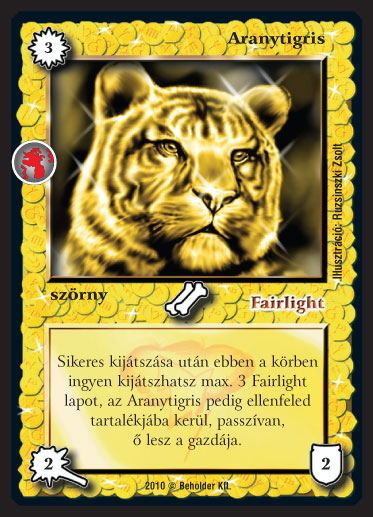 Aranytigris (új)
