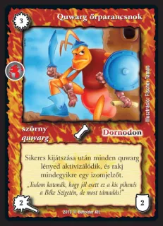 Quwarg őrparancsnok (új)