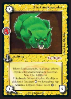 Zirri átokmacska (új)