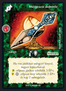 Mérgezett dobótőr (új)