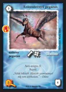 Ezüstsörényű pegazus (új)