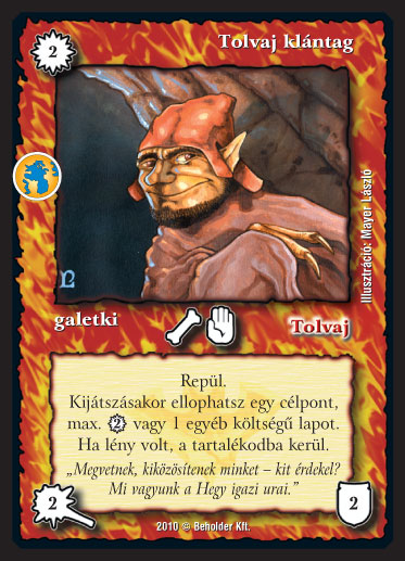 Tolvaj klántag (új)
