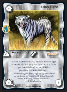 Fehér tigris (új)