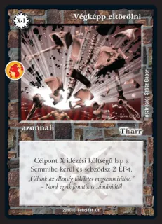 Végképp eltörölni (új)