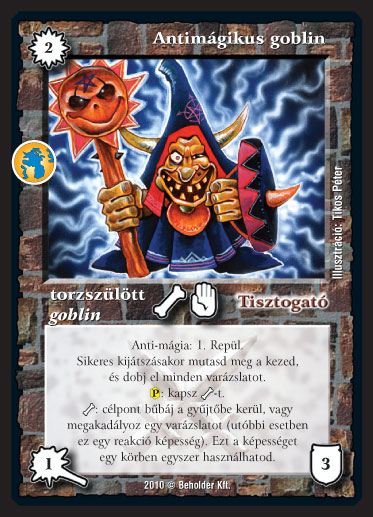 Antimágikus goblin (új)