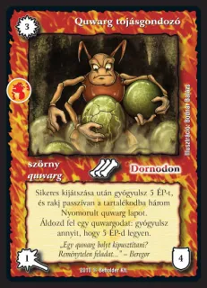 Quwarg tojásgondozó (új)