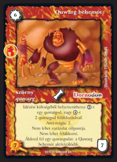 Quwarg behemót (új)