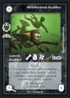 Mélyberántó krabber