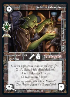 Goblin takarító